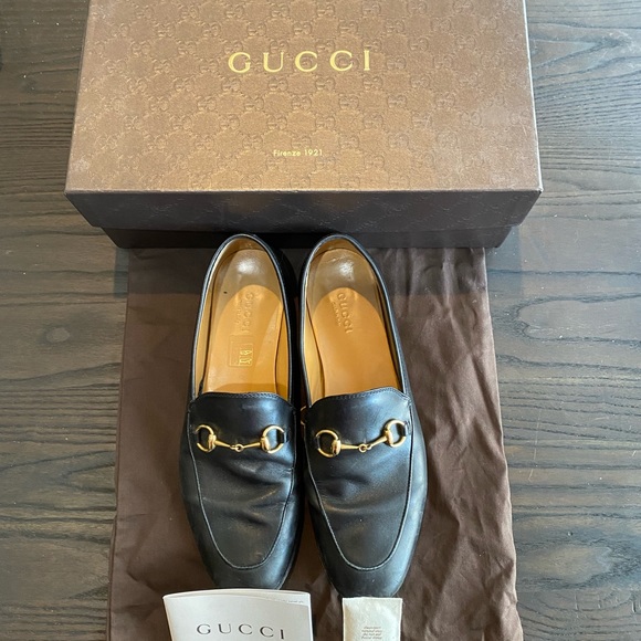 Gucci Jordaan Loafer Black Sz 38,5